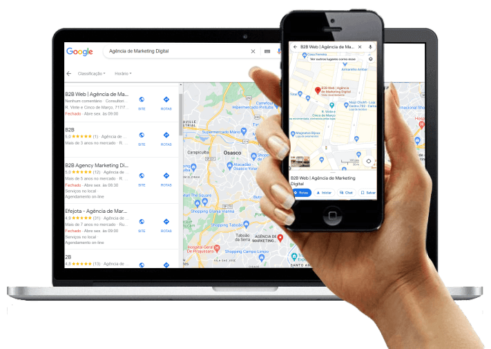 google meu negocio b2b web